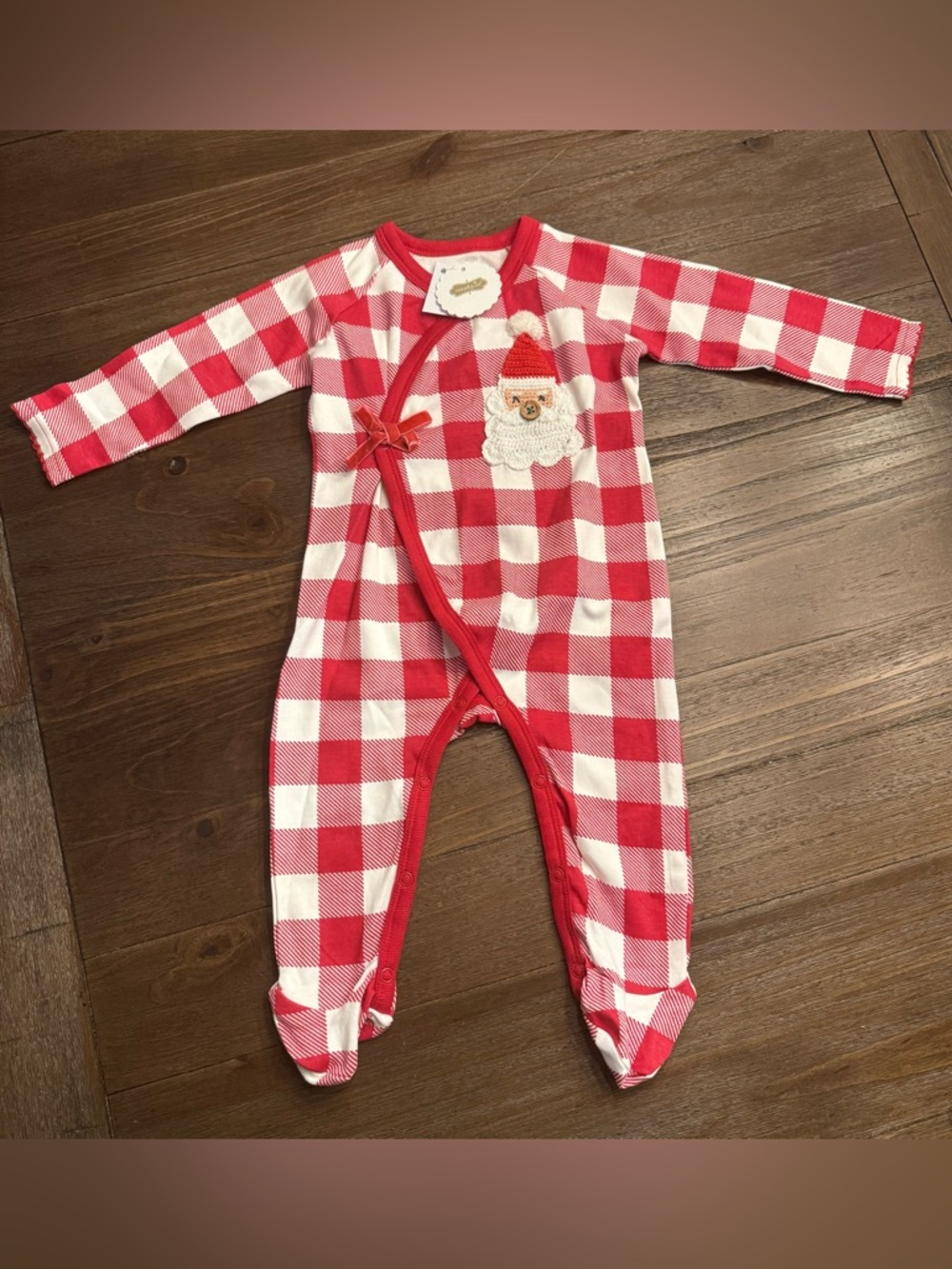NWT Mud Pie Christmas Footie
